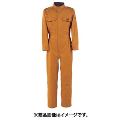 T/C長袖つなぎ服 オレンジ LL 6609-25-LL
