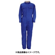 T/C長袖股ハギつなぎ服 ブルー 3L 6609-45-3L