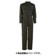 T/C長袖つなぎ服 ブラック 4L 6609-91-4L