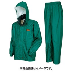 エントラントレインスーツ グリーン L 7200-56-L