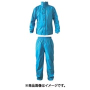 ブリザテックレインスーツ ターコイズ M 7740-53-M