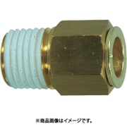 冷却水配管用タッチコネクターフジVタイプメイルコネクター（金属） 8mm・R1/4 8-02M-V
