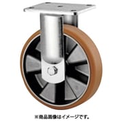 重荷重用高性能旋回キャスター”DELTA”（ウレタン車輪） Φ160 固定式（JIS規格品） 固定式 9688ITP160P60