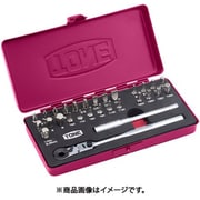 ビットラチェットセット(ラズベリー) BRFS27RB