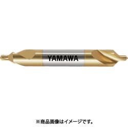 ヤマワ コーティング強ねじれ溝A形90° センタ穴ドリル CE-Q V 2X90°X6 CEQV-2