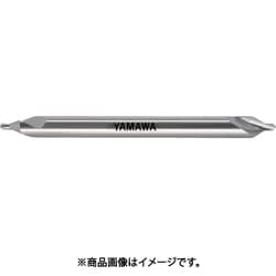 ヤマワ ロングシャンク強ねじれ溝A形60° センタ穴ドリル CE-SL L150 4X60°X10 CE-SL-150-4