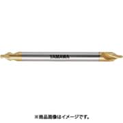 ヤマワ ロングシャンクコーティング強ねじれ溝A形60° センタ穴ドリル CE-SL V L100 2.5X60°X8 CE-SL-V-L-100-2.5X8