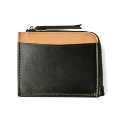 re：credo SLG 本革 財布 35-5076 イタリア産牛革 ベジタブルタンニンレザー ブラック 35-5076-10 RE SM wallet S