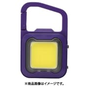 充電式スーパーフラッシュライト 6W パープル COB-WL010PU