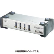 KVMP[[TM上]]スイッチ 4ポート/USB/VGA/オーディオ/USB2.0ハブ2ポート CS1734A