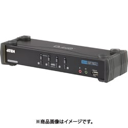 KVMPスイッチ 4ポート / DVI / デュアルリンク / USB2.0ハブ搭載 CS1784A
