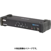 KVMPスイッチ 4ポート / DVI / デュアルリンク / USB2.0ハブ搭載 CS1784A