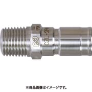コンパクトゼロスピルカプラ 相手側取付サイズRc1/8 CZL-1PM