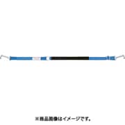 固定ベルト パレットベルト 縦巻タイプ フック付マジック ベルト幅50mm ポリプロピレン 黒 有効締付寸法3.0~4.5m FM5P-3045