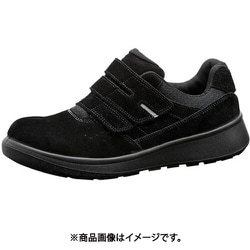 スニーカータイプ安全靴 G4シリーズ（ベロア革・バンドタイプ） G4555ブラック 26.0cm G4555-BK-26.0