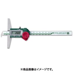 フック付デジタルデプスゲージ 150mm GDCP-150DF