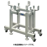 石定盤架台 キャスター付 600x600x130mm GTW-6060J
