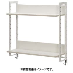 ワークデスク2上置ハイシェルフW800 ホワイト GZUSRH2-800WH