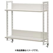 ワークデスク2上置ハイシェルフW800 ホワイト GZUSRH2-800WH