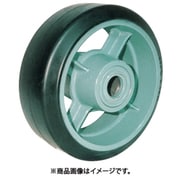 鋳物重荷重用ゴム車輪ベアリング入 HB150X100 HB150X100