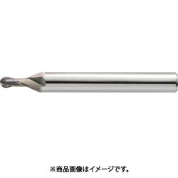 HMGコート2枚刃高硬度材加工用ボール R0.1×刃長0.3×全長50×シャンク径4 HGB2002-0030