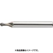 HMGコート2枚刃高硬度材加工用ボール R0.1×刃長0.3×全長50×シャンク径4 HGB2002-0030