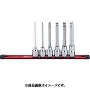 1/2 ヘックスソケット ボールポイント ロング ホルダーセット 6コマ7点 HHB407ML