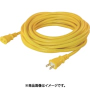 12A補助コード1ッ口10m黄 HW-10Y