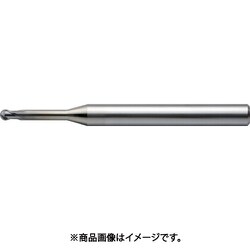 HMWCOAT2枚刃ロングネックボールエンドミルHWLB ボール半径R0.1×有効長1×刃長0.16×首径0.19×全長45 HWLB2002-010