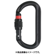 カラビナ OVALO スクリューロック 線径12.5 ブラック KA11B-X-GI