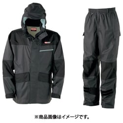 KM-001 仕事合羽 チャコール 3L KM-001-74-3L