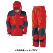 仕事合羽 オーロラレッド 4L KM001-81-4L