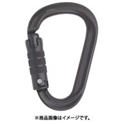 カラビナ HMS ROUND 3点オートロック 線径14.0mmX114 ブラック KR35B3-X