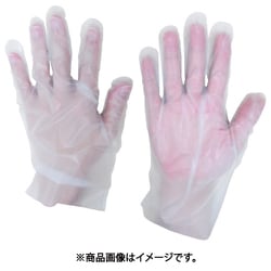 ポリスリム手袋 箱入クリア（100枚入） S LPE0183SETBS
