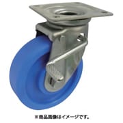 MCナイロン車輪(ベアリング無)ステンレス製自在金具ストッパー付 MCVA-JAB200