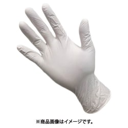 ニトリル手袋コンフォート（100枚入）W L NBR035APFWBL