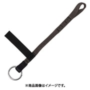 フルハーネス安全帯用連結ベルト ダークグレー 長さ350MM NR2DGBX