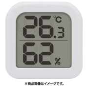デジタル温湿度計「コロネ」 ホワイト O-415WT