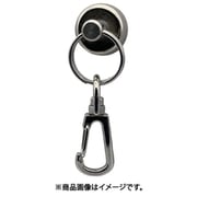 ラクテム 強力マグネットリング Φ20 ゴム・スプリングスナップ付 RMSH20