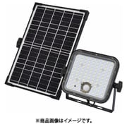 ソーラー式LEDセンサーライト エコフラッシュセパ リモコン付き 30w SOL-30S5-N2