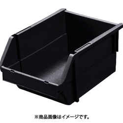 ヒシ 導電T型コンテナ（ネスティングタイプ） W192×D285×H140 黒 T-5-E-BK