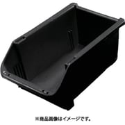ヒシ 導電T型コンテナ(ネスティングタイプ) W200×D373×H155 黒 T-8-E-BK