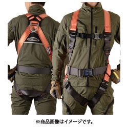 コアハーネス ハーネス本体のみ 胴ベルト付き（ワンタッチバックル） オレンジ Sサイズ TH-502-OT-OR-S-JAN-BX