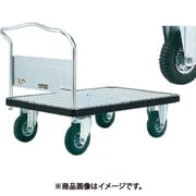 ダンディ スチール台車 ダンディDシリーズ タイプDG 固定ハンドル式 悪路用ノーパンクタイヤ仕様 W1200×D750 UDG-LS-UP