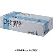 IRL プラスチック手袋パウダーフリー L VC-260L