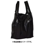 IRL レジ袋 ブラック No.45 100枚入 VCJ-45B