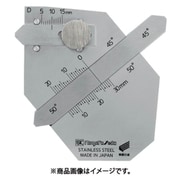 溶接ゲージ(開先付き異形すみ肉溶接対応/開先角度50度用) WGF-50