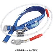 ワークポジショニング用器具 柱上安全帯 FC-22-W 青 Mサイズ ロープ下側通過タイプ WP-FC-22-W-BL5-M-JAN-BX