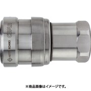 ゼロスピルカプラ ステンレス製 ニトリルゴムNBR（SG）相手側取付サイズR1/4（42815） ZEL-2S