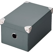 収納 ケース ストレージ パルプ ボックス Sサイズ グレー N-7257